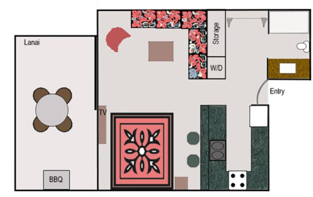 9B Ekahi Village-Studio Bath, Garden View - 1 Minute Stroll To Beach! Wailea  Exteriör bild